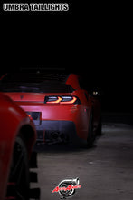 Load image into Gallery viewer, Auto Addict Tail Lights Chevy Camaro (2014-2015) UMBRA/VELOX LED Gloss Black / Smoked Alternate Image