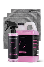 Load image into Gallery viewer, BLACKLINE® Crystal Glass Cleaner - Streak-Free Automotive Window &amp; Mirror Spray 16oz Alternate Image