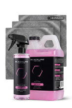 Load image into Gallery viewer, BLACKLINE® Crystal Glass Cleaner - Streak-Free Automotive Window &amp; Mirror Spray 16oz Alternate Image
