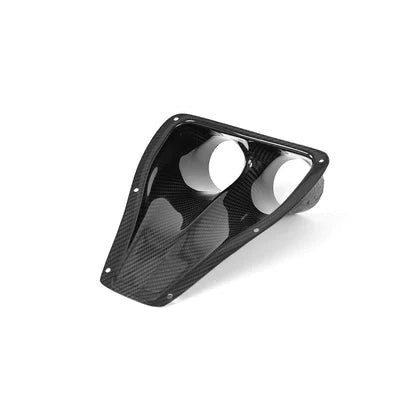 Dual Funnel Inlet APR Universal Fitment Funnel Dual NACA Ducts - Carbon Fiber