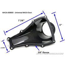 Load image into Gallery viewer, APR Universal Fitment Funnel NACA Ducts [Carbon Fiber] Type 1 or Type 2 Alternate Image