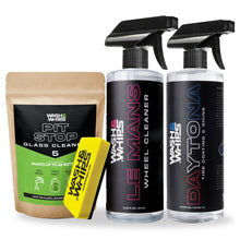 Load image into Gallery viewer, WASH&amp;WHIPS Wheel &amp; Tire Wash &amp; Shine Kit - $48 Value Alternate Image