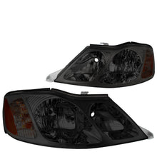 Load image into Gallery viewer, DNA Headlights for Toyota Avalon (2000-2004) with Chrome or Black Housing and Clear or Smoke Lens Alternate Image
