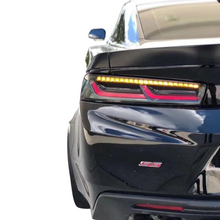 Load image into Gallery viewer, Auto Addict Tail Lights Chevy Camaro (16-18) Gen 6 Camaro Style / w/ Sequential Turn Signals / Umbra Style / Velox Style Alternate Image