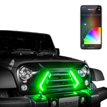 Load image into Gallery viewer, XKGlow XKChrome Led Grill Kit - Jeep Wrangler JK (07-18) w/ DRL Sequential Turn Alternate Image