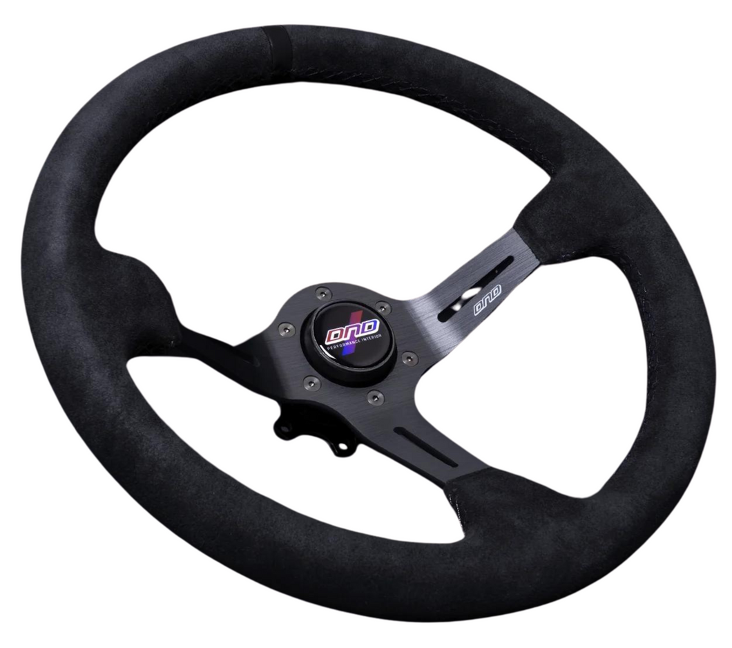 DND Alcantara Race Steering Wheel (50mm or 75mm) Various Colors