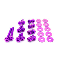 Load image into Gallery viewer, Fast Turn Fittings Engine Bay Hardware Kit for VW GTI MK7 (2015-2021) Titanium - Cosmic Burn / Gold / Purple / Blue / Black / Polished / Oil Slick Alternate Image