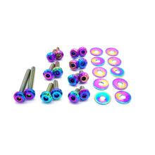 Load image into Gallery viewer, Fast Turn Fittings Engine Bay Hardware Kit for VW GTI MK7 (2015-2021) Titanium - Cosmic Burn / Gold / Purple / Blue / Black / Polished / Oil Slick Alternate Image