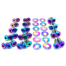 Load image into Gallery viewer, Fast Turn Fittings Door Hardware Kit for Volkswagen GTI MK7 (2015-2021) Titanium - Cosmic Burn / Blue / Black / Purple / Gold / Polished Alternate Image
