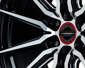 Vossen HF6-1 Wheels (22x9.5 / 6x135 / ET20 Offset / Deep Face / 87.1) Black/ Gunmetal/ Silver Polished / Bronze Finish