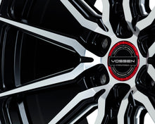 Load image into Gallery viewer, Vossen HF6-1 Wheels (20x9.5 / 6x139.7 / ET15 Offset / Deep Face / 106.1) Black/ Gunmetal/ Silver Polished / Bronze Finish - Brushed Matte Black Alternate Image