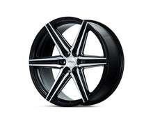 Load image into Gallery viewer, Vossen HF6-2 Wheels (24x10 / 6x139.7 / ET25 Offset / Deep Face / 106.1) Black/ Gunmetal/ Silver Polished / Bronze Finish - Brushed Matte Black Alternate Image