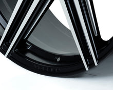 Load image into Gallery viewer, Vossen HF6-2 Wheels (20x9.5 / 6x135 / ET15 Offset / Deep Face / 87.1) Black/ Gunmetal/ Silver Polished / Bronze Finish - Brushed Matte Black Alternate Image