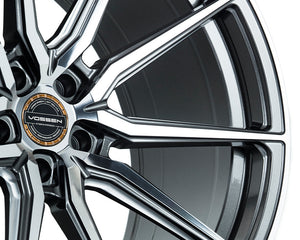 Vossen HF-3 Wheels (22x10.5 / 5x112 / ET30 / Deep Face / 66.5) Gloss Graphite Polished or Gloss Black