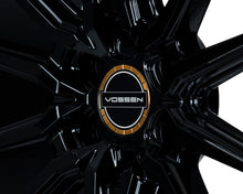 Load image into Gallery viewer, Vossen HF6-1 Wheels (20x9.5 / 6x139.7 / ET15 Offset / Deep Face / 106.1) Black/ Gunmetal/ Silver Polished / Bronze Finish - Brushed Matte Black Alternate Image