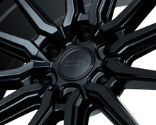 Load image into Gallery viewer, Vossen HF6-1 Wheels (20x9.5 / 6x135 / ET15 Offset / Deep Face / 87.1) Black/ Gunmetal/ Silver Polished / Bronze Finish - Brushed Matte Black Alternate Image