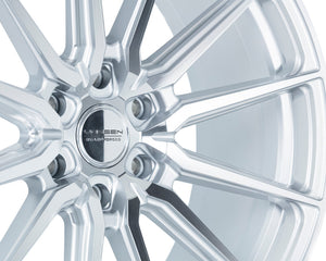 Vossen HF6-1 Wheels (22x9.5 / 6x135 / ET20 Offset / Deep Face / 87.1) Black/ Gunmetal/ Silver Polished / Bronze Finish