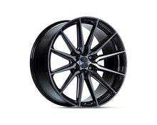 Load image into Gallery viewer, Vossen HF6-1 Wheels (20x9.5 / 6x135 / ET15 Offset / Deep Face / 87.1) Black/ Gunmetal/ Silver Polished / Bronze Finish - Brushed Matte Black Alternate Image