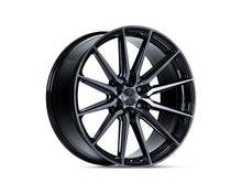 Load image into Gallery viewer, Vossen HF6-1 Wheels (24x10 / 6x139.7 / ET25 Offset / Deep Face / 106.1) Black/ Gunmetal/ Silver Polished / Bronze Finish Alternate Image