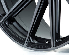 Load image into Gallery viewer, Vossen HF6-1 Wheels (20x9.5 / 6x139.7 / ET15 Offset / Deep Face / 106.1) Black/ Gunmetal/ Silver Polished / Bronze Finish - Brushed Matte Black Alternate Image