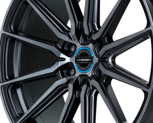 Load image into Gallery viewer, Vossen HF6-1 Wheels (24x10 / 6x139.7 / ET25 Offset / Deep Face / 106.1) Black/ Gunmetal/ Silver Polished / Bronze Finish Alternate Image