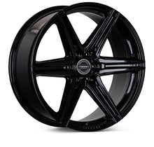 Load image into Gallery viewer, Vossen HF6-2 Wheels (20x9.5 / 6x135 / ET15 Offset / Deep Face / 87.1) Black/ Gunmetal/ Silver Polished / Bronze Finish - Gloss Black Alternate Image