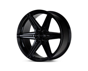 Vossen HF6-2 Wheels (24x10 / 6x135 / ET25 Offset / Deep Face / 87.1) Black/ Gunmetal/ Silver Polished / Bronze Finish