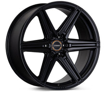 Load image into Gallery viewer, Vossen HF6-2 Wheels (22x9.5 / 6x135 / ET20 Offset / Deep Face / 87.1) Black/ Gunmetal/ Silver Polished / Bronze Finish - Satin Black Alternate Image