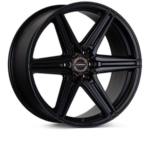 Vossen HF6-2 Wheels (24x10 / 6x135 / ET25 Offset / Deep Face / 87.1) Black/ Gunmetal/ Silver Polished / Bronze Finish