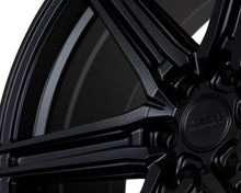 Load image into Gallery viewer, Vossen HF6-2 Wheels (22x9.5 / 6x135 / ET20 Offset / Deep Face / 87.1) Black/ Gunmetal/ Silver Polished / Bronze Finish - Brushed Matte Black Alternate Image