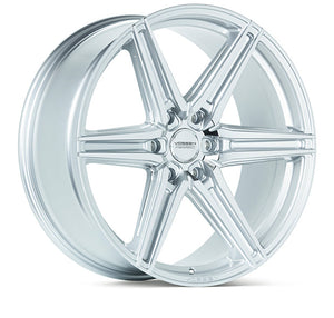 Vossen HF6-2 Wheels (24x10 / 6x135 / ET25 Offset / Deep Face / 87.1) Black/ Gunmetal/ Silver Polished / Bronze Finish