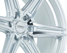 Load image into Gallery viewer, Vossen HF6-2 Wheels (22x9.5 / 6x135 / ET20 Offset / Deep Face / 87.1) Black/ Gunmetal/ Silver Polished / Bronze Finish - Brushed Matte Black Alternate Image