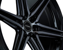 Load image into Gallery viewer, Vossen HF6-2 Wheels (24x10 / 6x139.7 / ET25 Offset / Deep Face / 106.1) Black/ Gunmetal/ Silver Polished / Bronze Finish - Brushed Matte Black Alternate Image