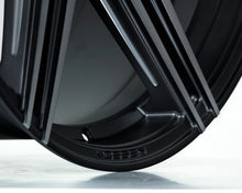 Load image into Gallery viewer, Vossen HF6-2 Wheels (20x9.5 / 6x135 / ET15 Offset / Deep Face / 87.1) Black/ Gunmetal/ Silver Polished / Bronze Finish - Brushed Matte Black Alternate Image