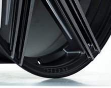 Load image into Gallery viewer, Vossen HF6-2 Wheels (24x10 / 6x139.7 / ET25 Offset / Deep Face / 106.1) Black/ Gunmetal/ Silver Polished / Bronze Finish - Brushed Matte Black Alternate Image