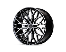 Load image into Gallery viewer, Vossen HF6-3 Wheels (20x9.5 6x139.7 / 15 Offset / Deep Face / 106.1) [Black] Brushed / Gloss / Satin Finish - Brushed Gloss Alternate Image
