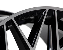 Load image into Gallery viewer, Vossen HF6-3 Wheels (20x9.5 6x139.7 / 15 Offset / Deep Face / 106.1) [Black] Brushed / Gloss / Satin Finish - Brushed Gloss Alternate Image