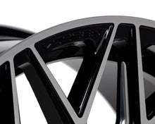Load image into Gallery viewer, Vossen HF6-3 Wheels (22x9.5 / 6x135 / +20 Offset / Deep Face / 87.1) Black/ Gunmetal/ Silver Polished Finish - Brushed Gloss Alternate Image