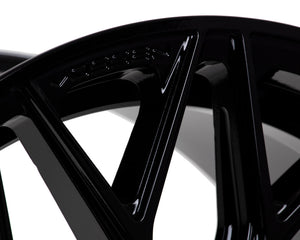 Vossen HF6-3 Wheels (24x10 / 6x135 / ET25 Offset/ Deep Face / 87.1) Black/ Gunmetal/ Silver Polished Finish