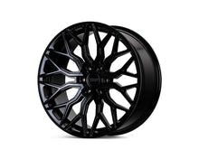Load image into Gallery viewer, Vossen HF6-3 Wheels (22x9.5 / 6x135 / +20 Offset / Deep Face / 87.1) Black/ Gunmetal/ Silver Polished Finish - Brushed Gloss Alternate Image