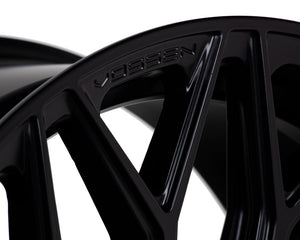 Vossen HF6-3 Wheels (24x10 / 6x135 / ET25 Offset/ Deep Face / 87.1) Black/ Gunmetal/ Silver Polished Finish