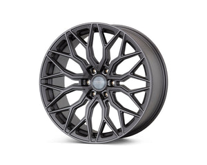 Vossen HF6-3 Wheels (24x10 / 6x135 / ET25 Offset/ Deep Face / 87.1) Black/ Gunmetal/ Silver Polished Finish