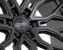 Load image into Gallery viewer, Vossen HF6-3 Wheels (22x9.5 / 6x135 / +20 Offset / Deep Face / 87.1) Black/ Gunmetal/ Silver Polished Finish - Brushed Gloss Alternate Image