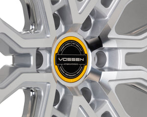 Vossen HF6-3 Wheels (24x10 / 6x135 / ET25 Offset/ Deep Face / 87.1) Black/ Gunmetal/ Silver Polished Finish