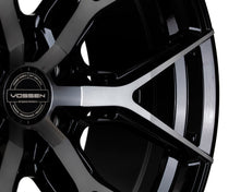 Load image into Gallery viewer, Vossen HF6-4 Wheels (24x10 / 6x135 / ET+25 Offset / Deep Face / 87.1) Black or Gunmetal Finish - Gloss Black Alternate Image