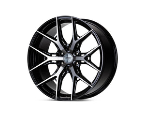 Vossen HF6-4 Wheels (22x10/ 6x139.7/ ET-18 Offset / Super Deep Face / 106.1) Black / Gunmetal / Bronze Finish