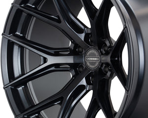 Vossen HF6-4 Wheels (22x12  / ET+20 Offset / Deep Face) [Satin Black Finish] 6x135 PDC/87.1 Hub or  6x139.7 PDC/106.1 Hub