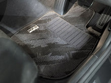 Load image into Gallery viewer, HKS Floor Mats Toyota GR Supra A90 (2020-2026) Monotone Oil Splash Pattern, Full Set of 3, 53001-AT019 Alternate Image