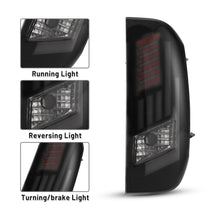 Load image into Gallery viewer, Winjet LED Tail Lights for Toyota Tundra (2014-2021) With Sequential Turn Signal - Black / Gloss Black / Chrome CTRNG0667 Alternate Image