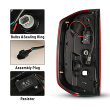 Load image into Gallery viewer, Winjet LED Tail Lights for Toyota Tundra (2014-2021) With Sequential Turn Signal - Black / Gloss Black / Chrome CTRNG0667 Alternate Image